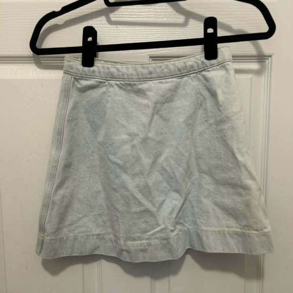 American Apparel Button Down Denim Skirt - Picture 5 of 5